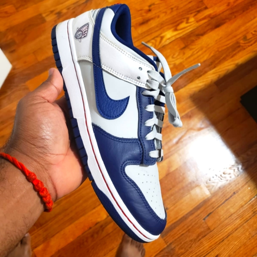 Nike men's Dunk low NBA 75 anniversary Brooklyn Nets